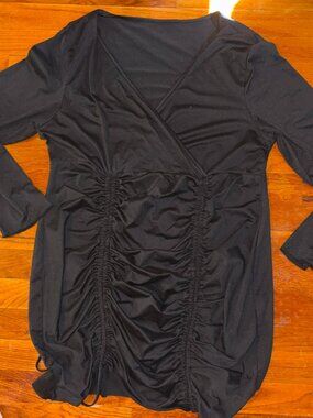 black dress